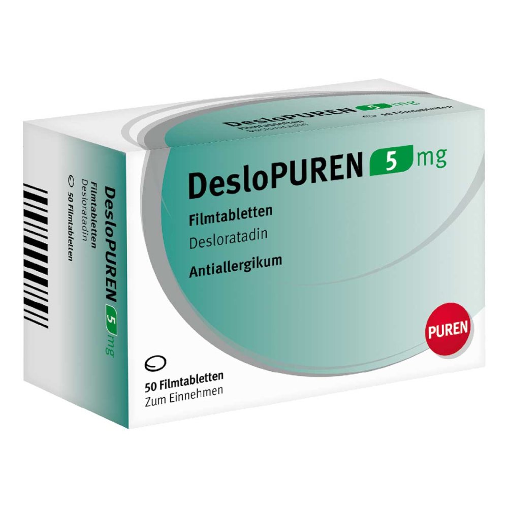 Deslopuren 5 Mg Filmtabletten (50 stk)
