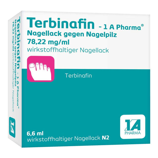 Terbinafin-1a Pharma Nagell.G.Nagelpilz 78,22mg/Ml (6.6 ml)