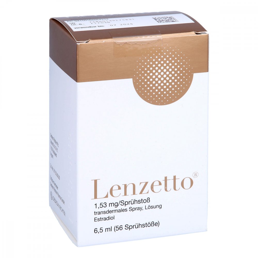 Lenzetto 1,53 Mg/Sprühstoß Transdermales Spray (6.5 ml)