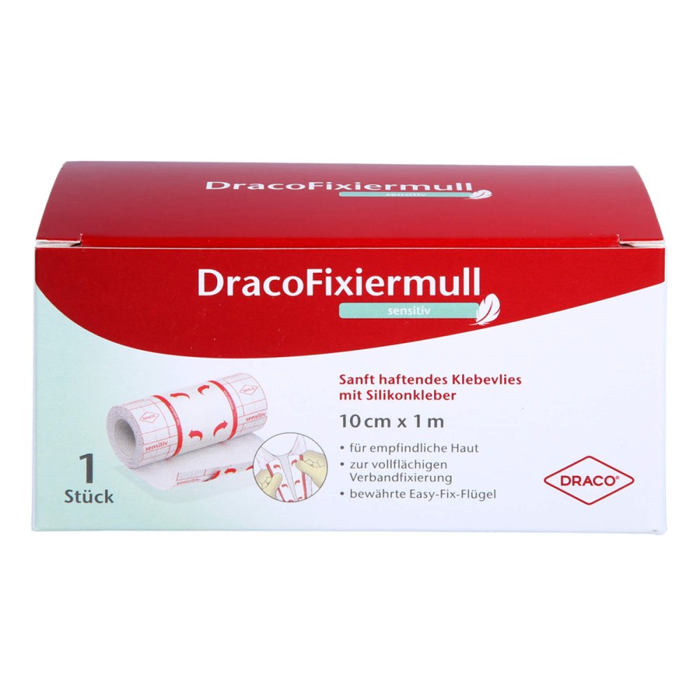 Dracofixiermull Sensitiv 10 Cmx1 M (1 stk)