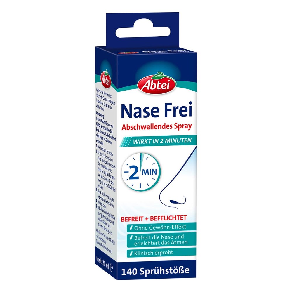 Abtei Nase Frei 2 Min Abschwellendes Spray (20 ml)