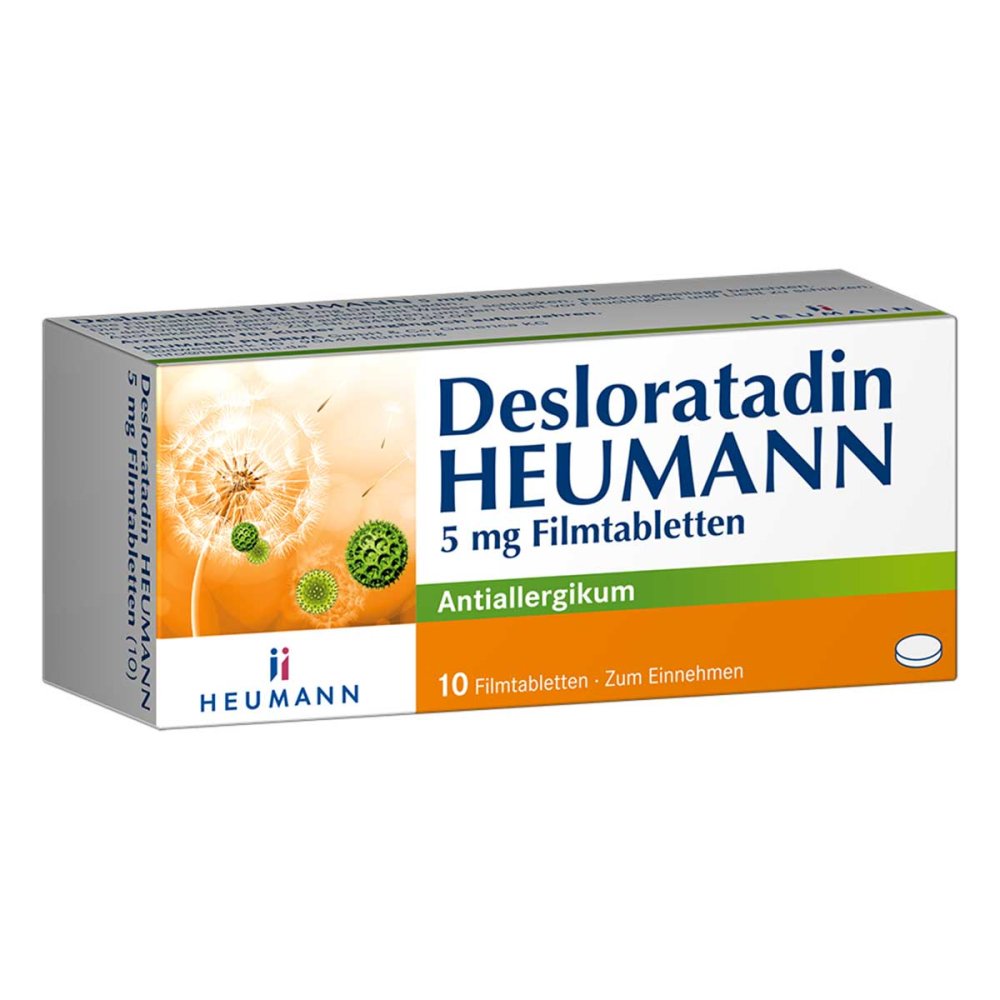 Desloratadin Heumann 5 Mg Filmtabletten (10 stk)