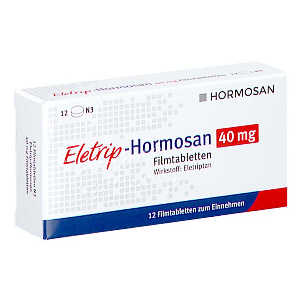 Eletrip-Hormosan 40 Mg Filmtabletten (12 stk)