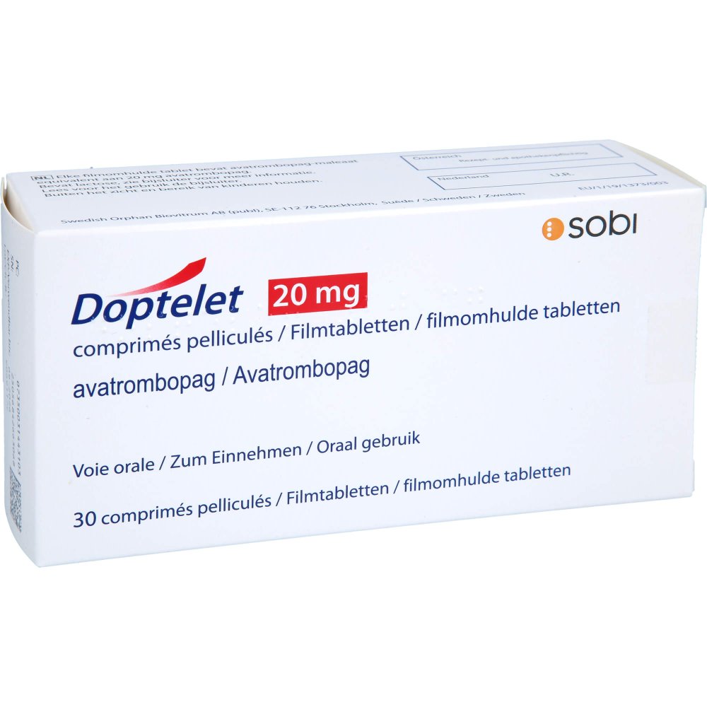 Doptelet 20 Mg Filmtabletten (30 stk)