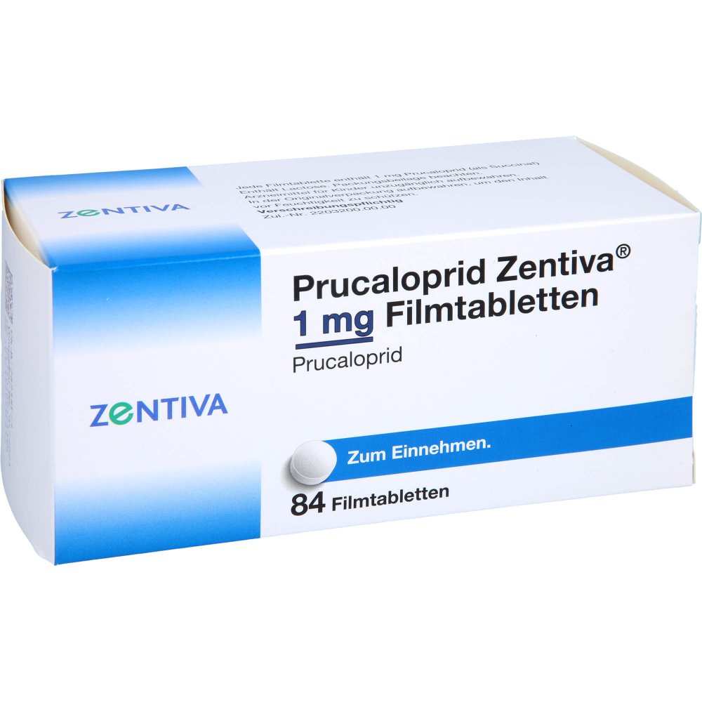 Prucaloprid Zentiva 1 Mg Filmtabletten (84 stk)