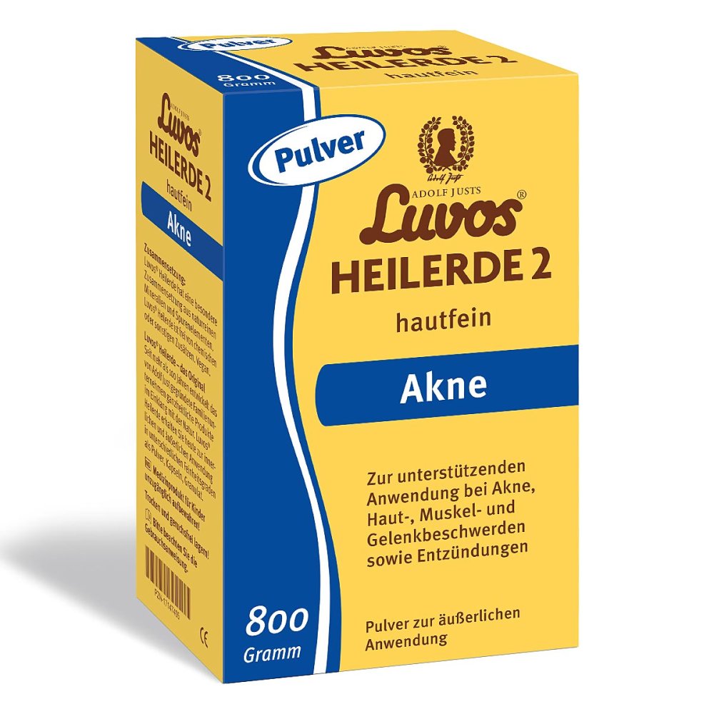 Luvos Heilerde 2 Hautfein (800 g)