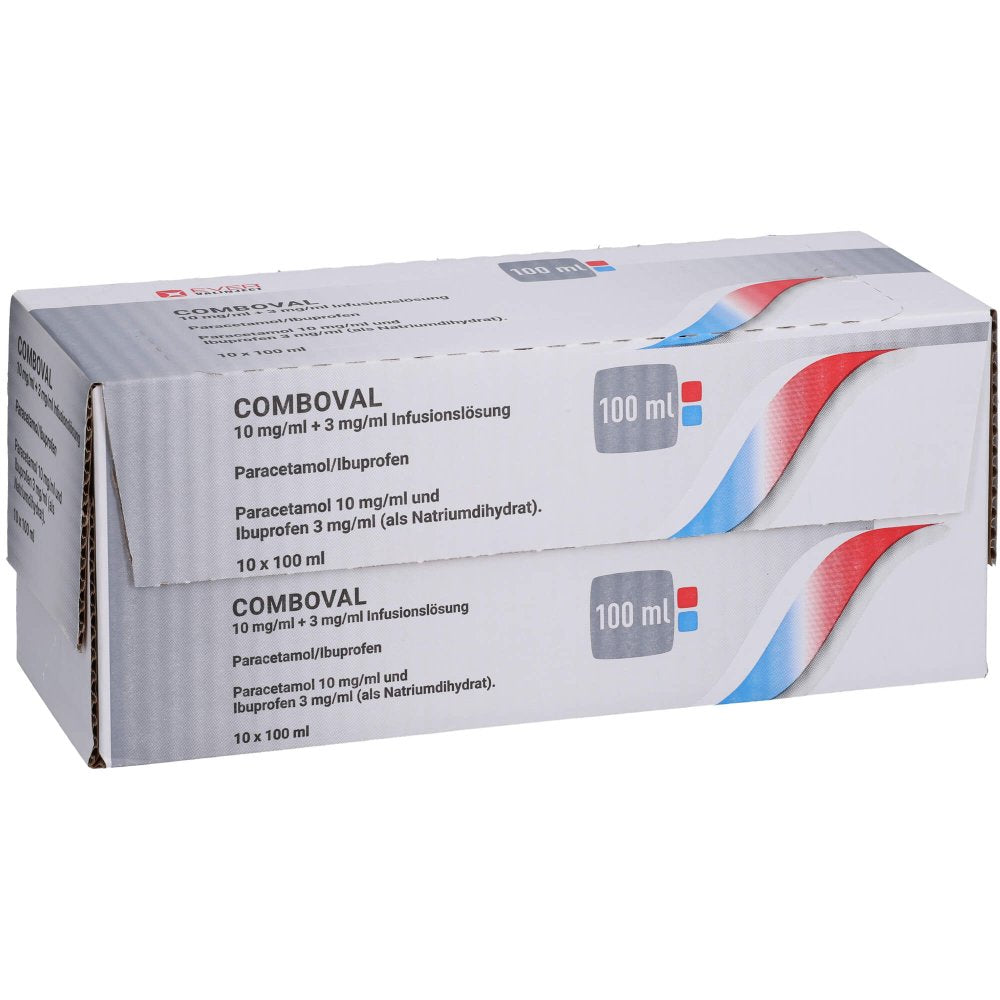 Das Produktfoto zeigt Comboval 10 Mg/Ml + 3 Mg/Ml Infusionslösung (10 stk) PZN 17205545