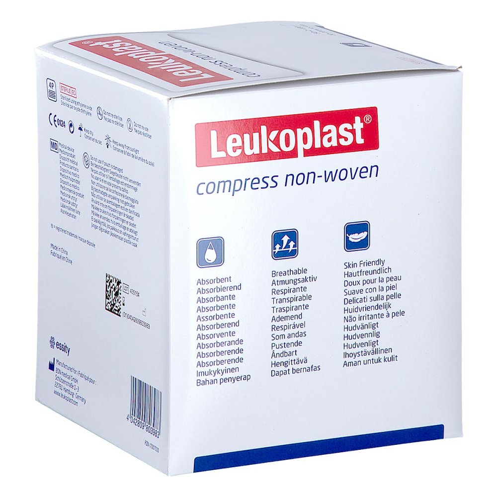 Leukoplast Compress Non-Woven 10x10cm Ste.4f (100 stk)