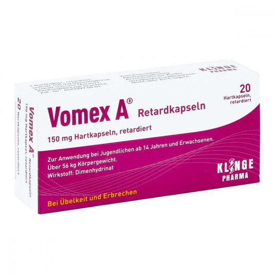 Vomex A Retardkapseln (20 stk)