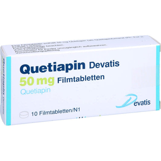 Quetiapin Devatis 50 Mg Filmtabletten (10 stk)