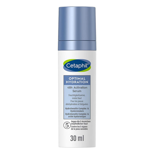 Das Produktfoto zeigt Cetaphil Optimal Hydration 48h Activation Serum (30 ml) PZN 17259185