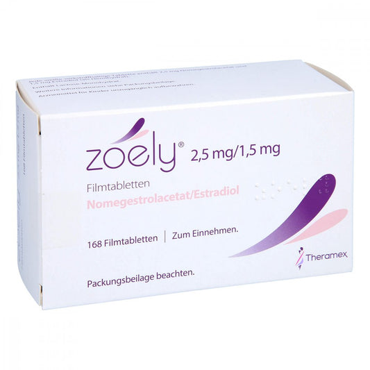 Zoely 2,5 Mg/1,5 Mg Filmtabletten (6X28 stk)