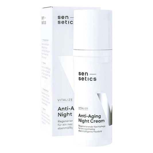 Das Produktfoto zeigt Sensetics Vitalize Anti-Aging Night Cream (50 ml) PZN 17284289