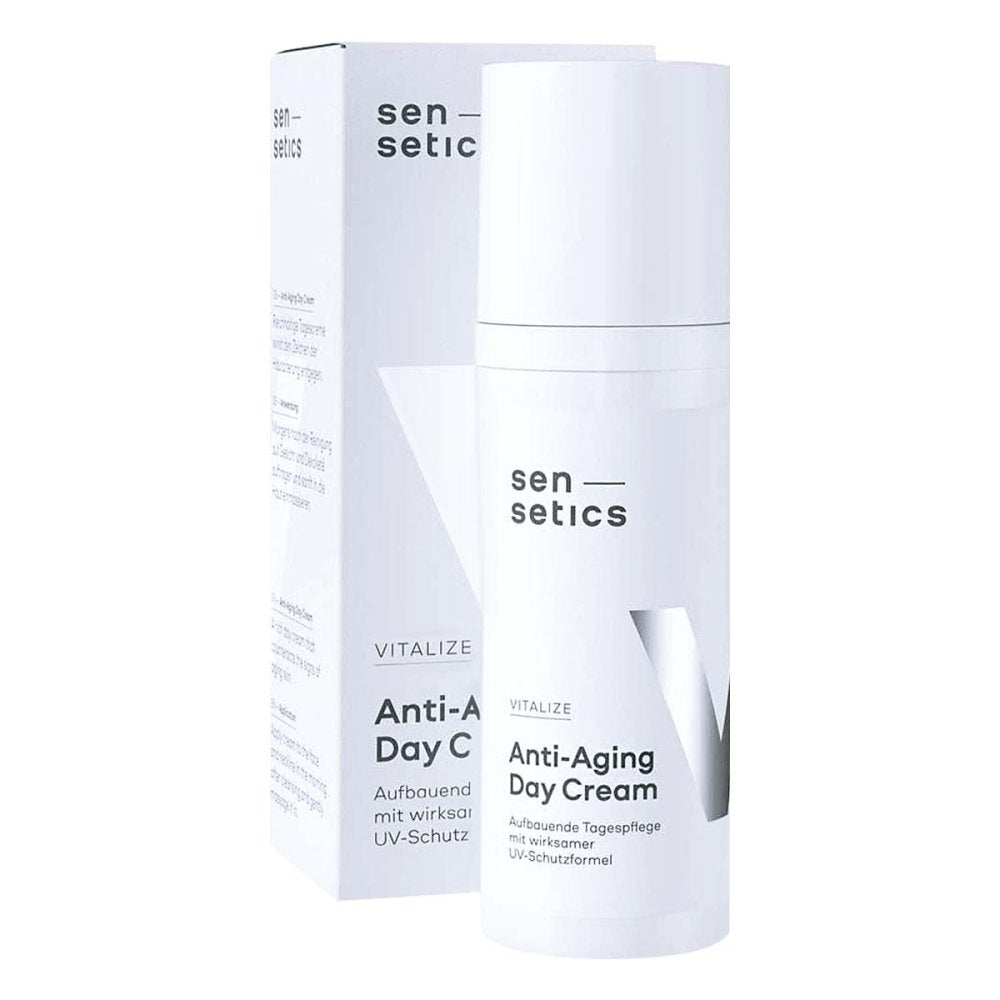 Das Produktfoto zeigt Sensetics Vitalize Anti-Aging Day Cream (50 ml) PZN 17284303