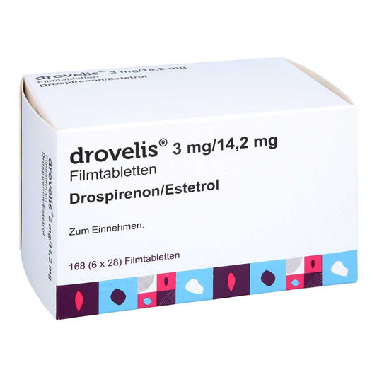 Drovelis 3 Mg/14,2 Mg Filmtabletten (6X28 stk)