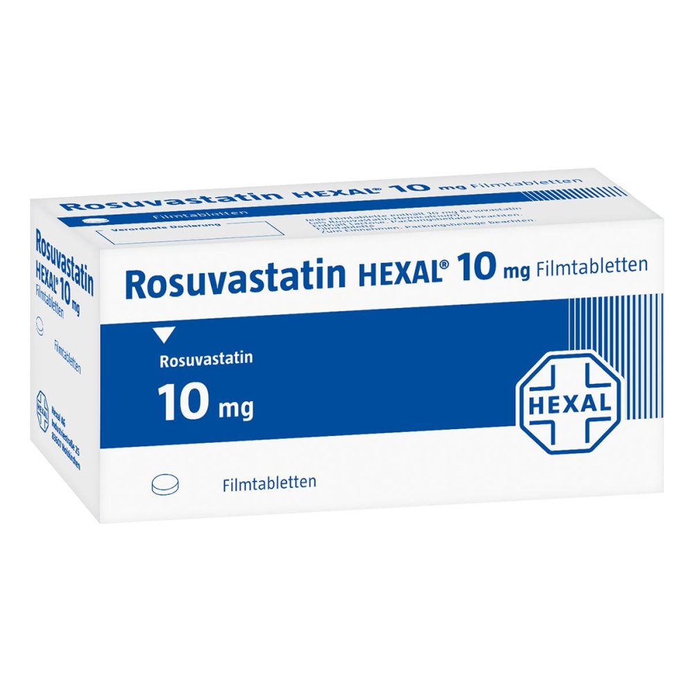 Rosuvastatin Hexal 10 Mg Filmtabletten (30 stk)