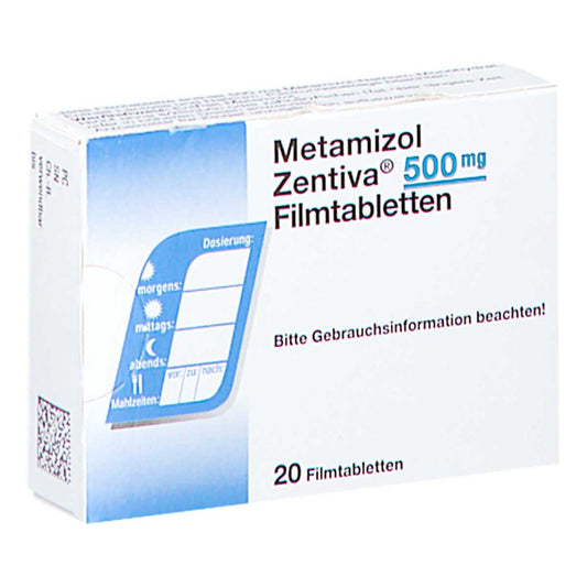 Metamizol Zentiva 500 Mg Filmtabletten (20 stk)