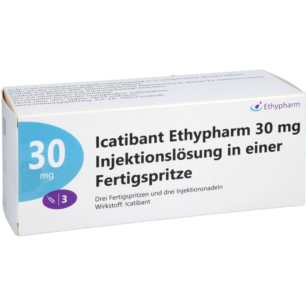 Icatibant Ethypharm 30 Mg Inj.-Lsg.I.E.F.-Sp. (3 stk)