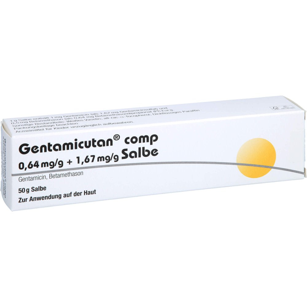 Gentamicutan Comp 0,64 Mg/G + 1,67 Mg/G Salbe (50 g)