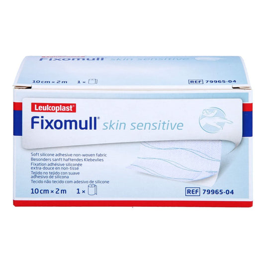 Das Produktfoto zeigt Fixomull Skin Sensitive 10 Cmx2 M (1 stk) PZN 17447811