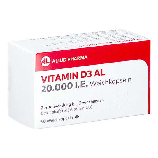 Vitamin D3 Al 20.000 I.E. Weichkapseln (50 stk)