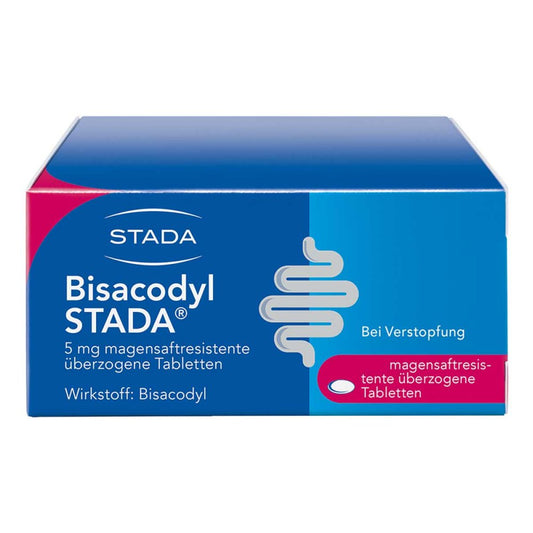 Bisacodyl Stada 5 Mg Magensaftres.Überzog.Tabl. (100 stk)