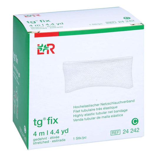 Das Produktfoto zeigt Tg Fix Netzverband C 4 M Weiß (1 stk) PZN 17492266