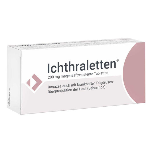 Ichthraletten 200 Mg Magensaftresistente Tabletten (84 stk)