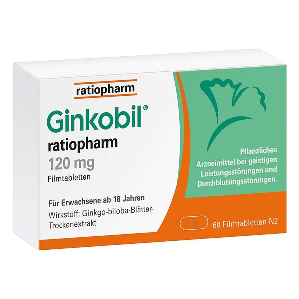 Ginkobil-Ratiopharm 120 Mg Filmtabletten (200 stk)