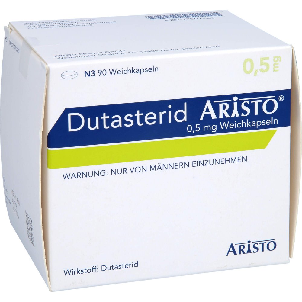 Dutasterid Aristo 0,5 Mg Weichkapseln (90 stk)