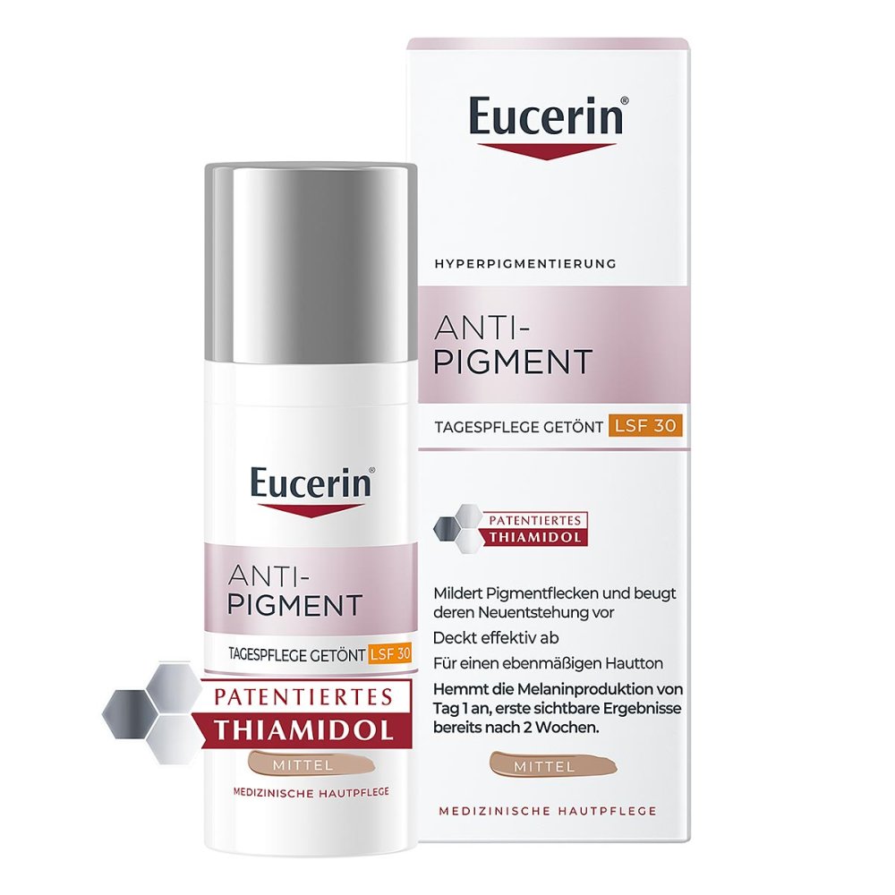 Eucerin Anti-Pigment Tag Getönt Mittel Lsf 30 (50 ml)