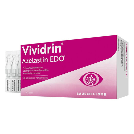 Vividrin Azelastin Edo 0,5 Mg/Ml Augentr.Lsg.I.Edp (20X0.6 ml)