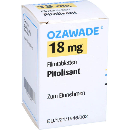 Das Produktfoto zeigt Ozawade 18 Mg Filmtabletten (30 stk) PZN 17550489
