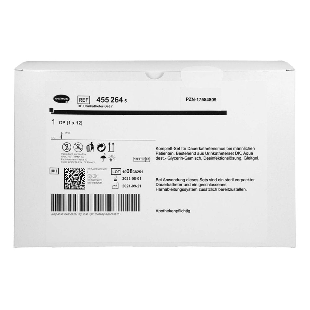 Das Produktfoto zeigt Urinkatheter-Set 7 (1 stk) PZN 17584809