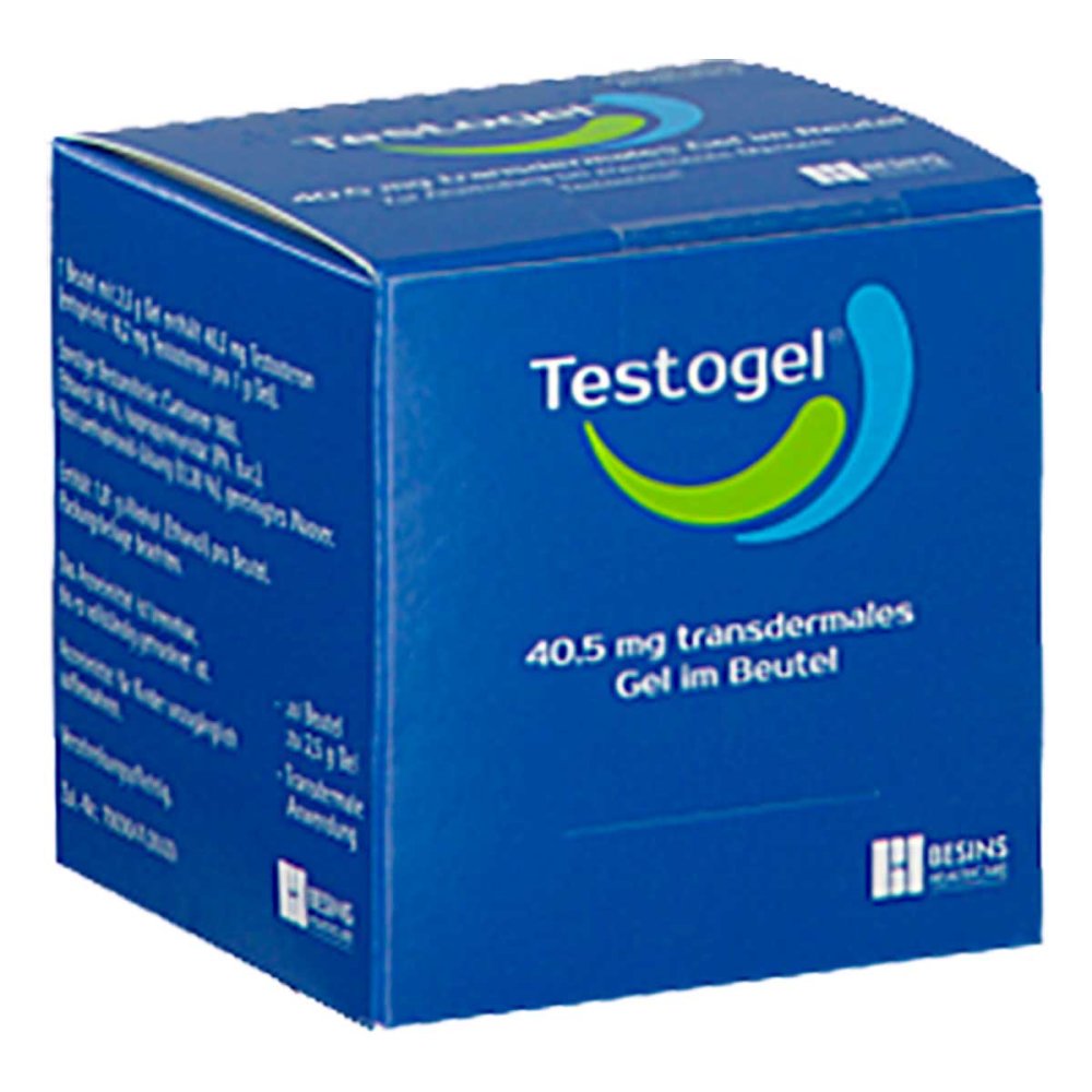 Testogel 40,5 Mg Transdermales Gel Im Beutel (1X30 stk)
