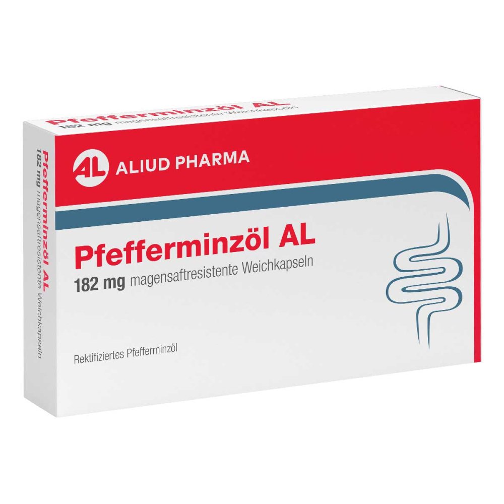 Pfefferminzöl Al 182 Mg Magensaftres.Weichkapseln (30 stk)
