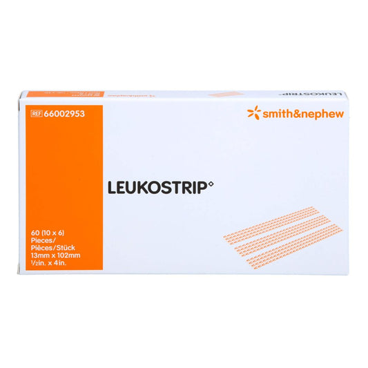 Das Produktfoto zeigt Leukostrip Wundnahtstreifen 13x102 Mm (10X6 stk) PZN 17606422
