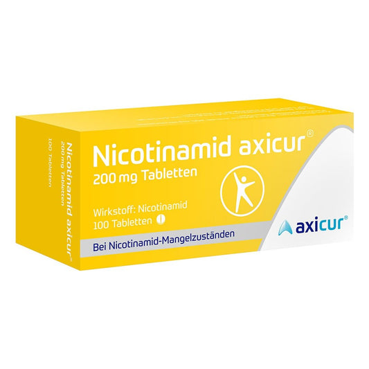 Nicotinamid Axicur 200 Mg Tabletten (100 stk)