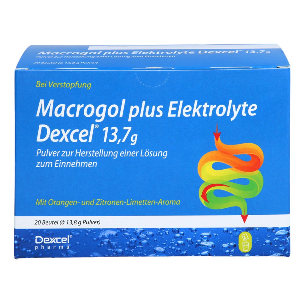 Macrogol Plus Elektrolyte Dexcel 13,7 G Ple (20 stk)