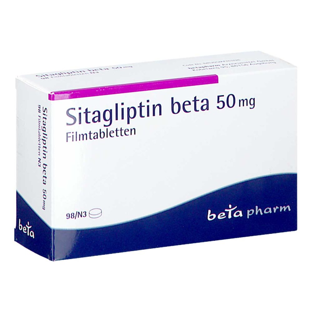 Sitagliptin Beta 50 Mg Filmtabletten (98 stk)