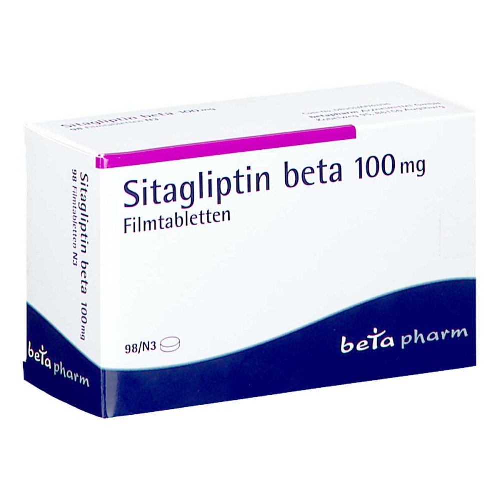 Sitagliptin Beta 100 Mg Filmtabletten (98 stk)