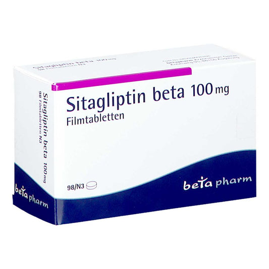 Sitagliptin Beta 100 Mg Filmtabletten (98 stk)