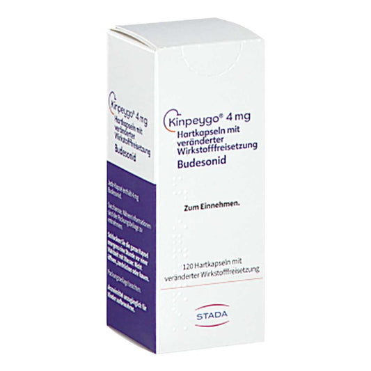 Das Produktfoto zeigt Kinpeygo 4 Mg Hartkapseln M.Veränd.Wirkst.-Frs. (120 stk) PZN 17623751