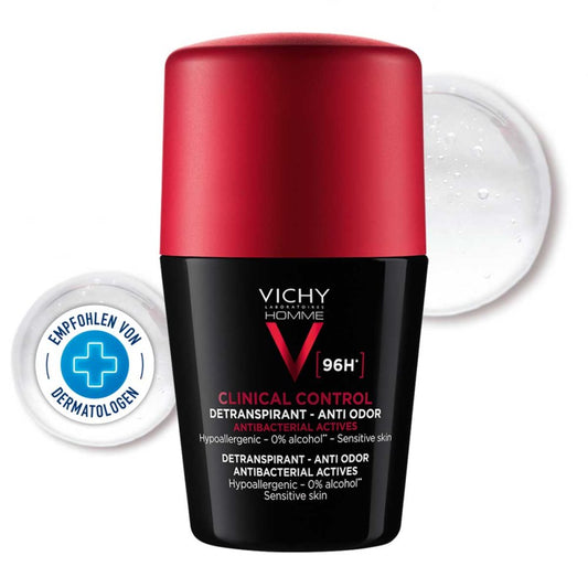 Vichy Homme Deo Clinical Control 96h Roll-On (50 ml)