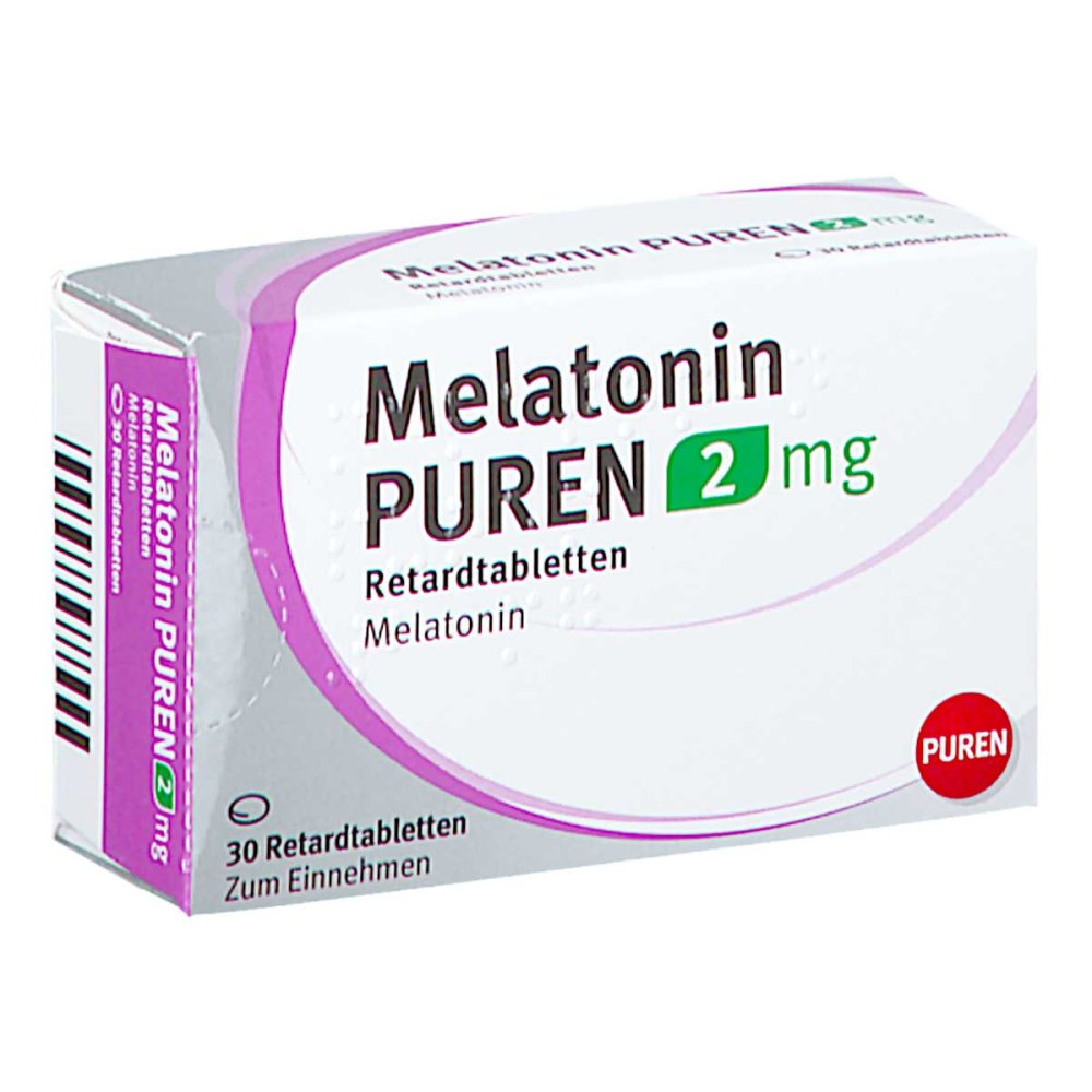 Melatonin Puren 2 Mg Retardtabletten (30 stk)