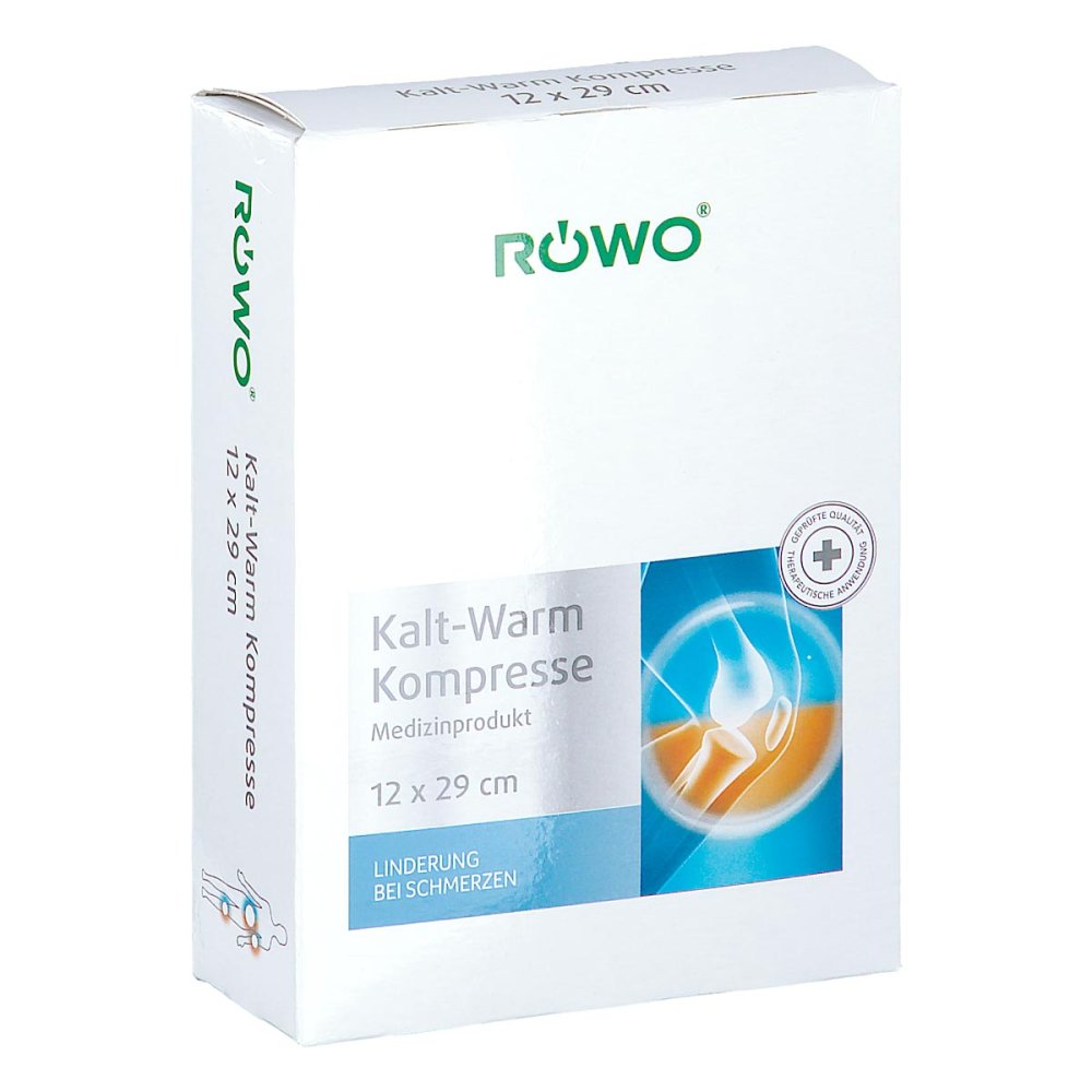 Das Produktfoto zeigt Röwo Kalt-Warm Kompresse 12x29 Cm Mdr (1 stk) PZN 17824550