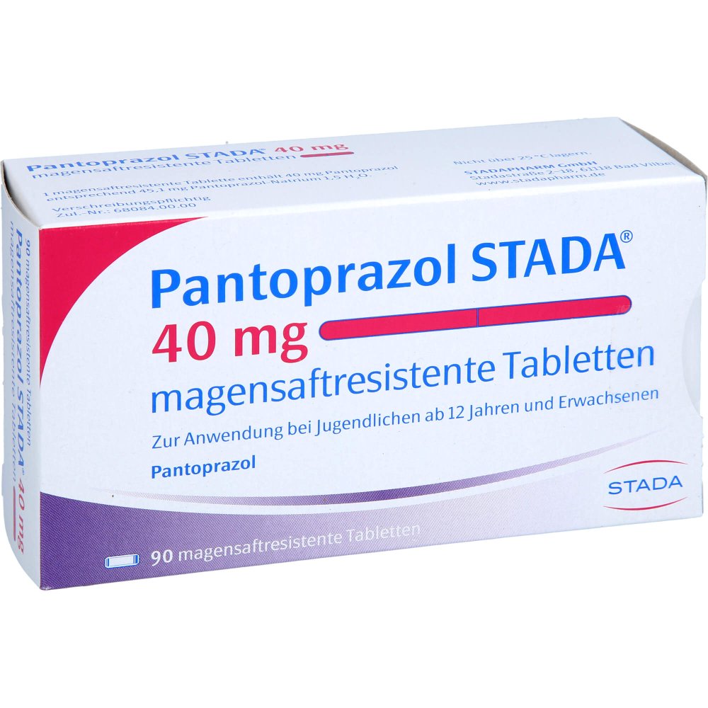 Pantoprazol Stada 40 Mg Magensaftres.Tabletten (90 stk)