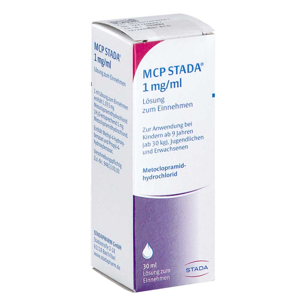 Mcp Stada 1 Mg/Ml Lösung Zum Einnehmen (30 ml)