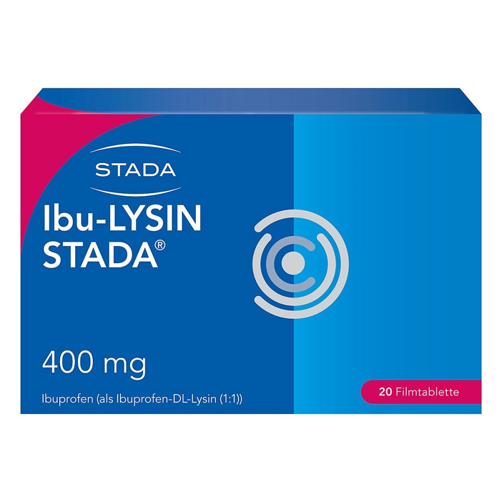 Ibu-Lysin Stada 400 Mg Filmtabletten (20 stk)