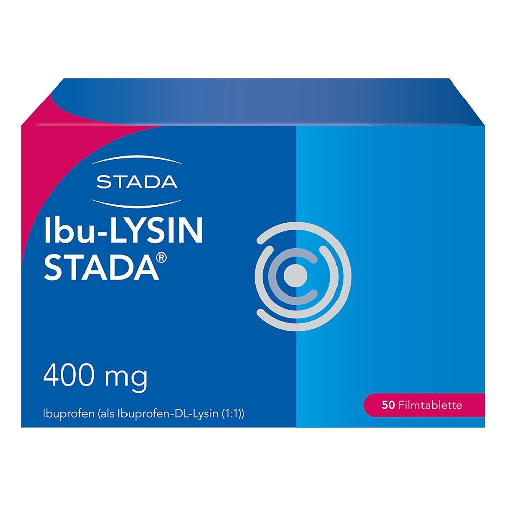 Ibu-Lysin Stada 400 Mg Filmtabletten (50 stk)
